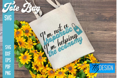 Tote Bag SVG | Shopping Bag Design | Bag SVG