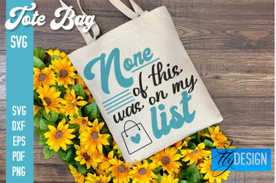 Tote Bag SVG | Shopping Bag Design | Bag SVG