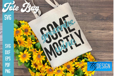 Tote Bag SVG | Shopping Bag Design | Bag SVG