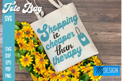 Tote Bag SVG | Shopping Bag Design | Bag SVG