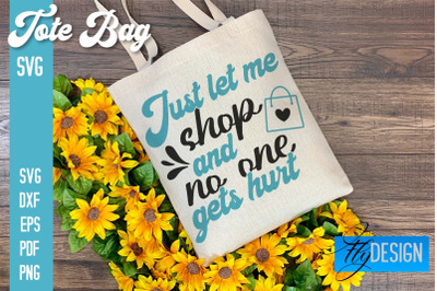 Tote Bag SVG | Shopping Bag Design | Bag SVG