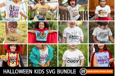 Halloween Kids SVG Bundle