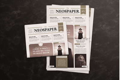 The NeoSpaper Indesign Template