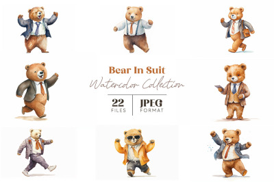 Bear in Suit