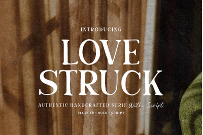 Love Struck - Hand Craft Font Duo