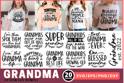 Grandma SVG Bundle