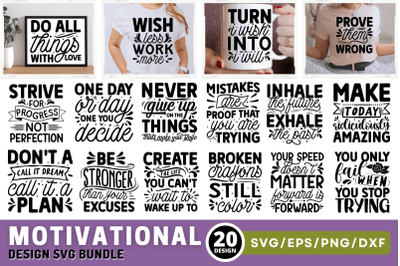 Motivational Svg Bundle