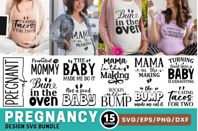 Pregnancy Svg Bundle