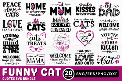 Cat Svg Bundle