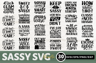 Sassy Svg Bundle