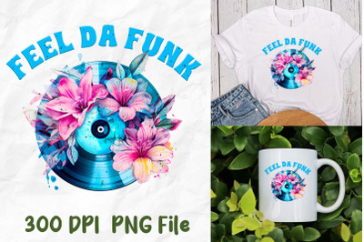 Feel Da Funk Retro Vaporwave CD Flower