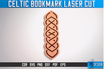Celtic Bookmark Laser Cut SVG | Bookmark Laser Cut SVG Design | CNC Fi