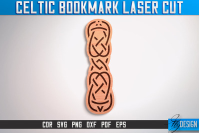 Celtic Bookmark Laser Cut SVG | Bookmark Laser Cut SVG Design | CNC Fi