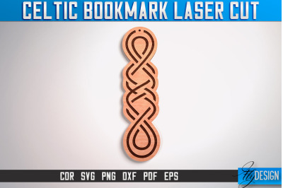 Celtic Bookmark Laser Cut SVG | Bookmark Laser Cut SVG Design | CNC Fi