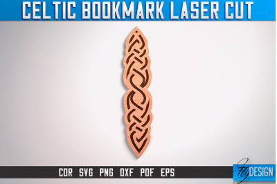 Celtic Bookmark Laser Cut SVG | Bookmark Laser Cut SVG Design | CNC Fi