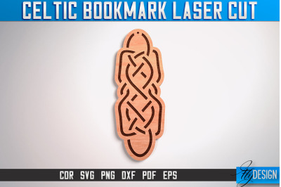 Celtic Bookmark Laser Cut SVG | Bookmark Laser Cut SVG Design | CNC Fi