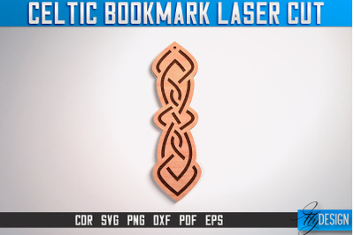 Celtic Bookmark Laser Cut SVG | Bookmark Laser Cut SVG Design | CNC Fi