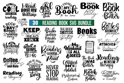 Reading Books SVG bundle, Books Svg