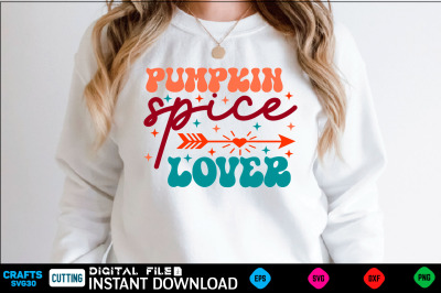 Pumpkin Spice Lover svg design