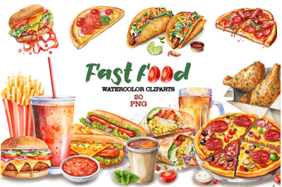 Fast food clipart
