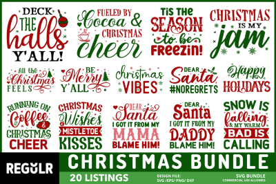 Christmas Svg Bundle