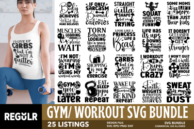 Workout SVG Bundle