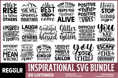 Inspirational Svg Bundle