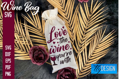 Wine Bag SVG Design |Wine Bag SVG Quotes | Party SVG Quotes