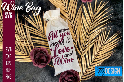 Wine Bag SVG Design |Wine Bag SVG Quotes | Party SVG Quotes