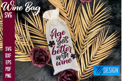 Wine Bag SVG Design |Wine Bag SVG Quotes | Party SVG Quotes