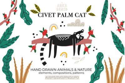 Civet Palm Cat