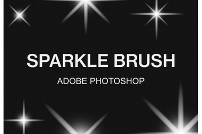 Adobe Photoshop sparkle brush pack paint brushes set