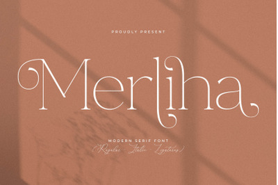 Merliha Typeface