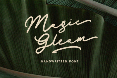 Magic Gleam - Script Handwritten