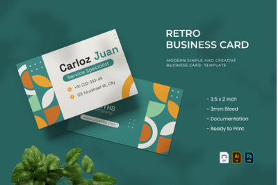 Retro - Business Card