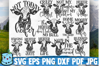 Heifer SVG Bundle