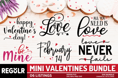 Valentines Day Svg Bundle