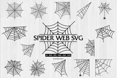 Spider Web Svg | 15 Variations