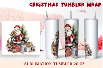 Winter tumbler wrap design Christmas tumbler sublimation