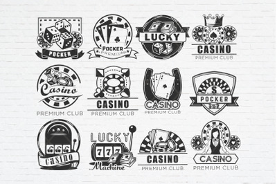 Casino clipart template, Poker game svg, Gambling svg template, Dice t