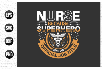 Nurses typographic quotes t shirt design.