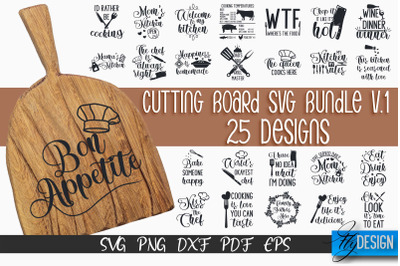 Cutting Board SVG | Kitchen Quotes SVG | Kitchen Sayings SVG