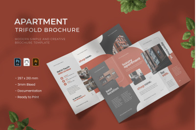 Apartment - Trifold Brochure