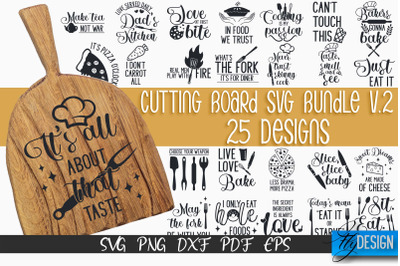 Cutting Board SVG | Kitchen Quotes SVG | Kitchen Sayings SVG