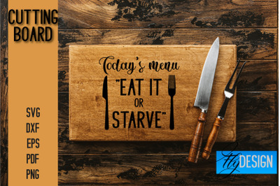 Cutting Board SVG | Kitchen Quotes SVG | Kitchen Sayings SVG