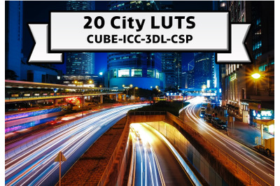 City LUT collection photo filter color table