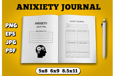 Anixiety journal amazon kdp interior for kindle publisher