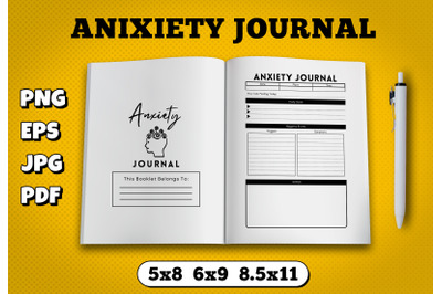 Anixiety journal amazon kdp interior for kindle publisher