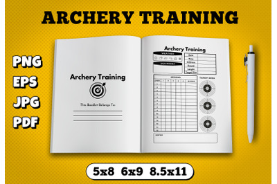 Archery training amazon kdp interior for kindle publisher