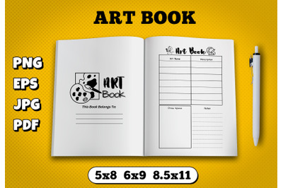 Art book amazon kdp interior for kindle publisher